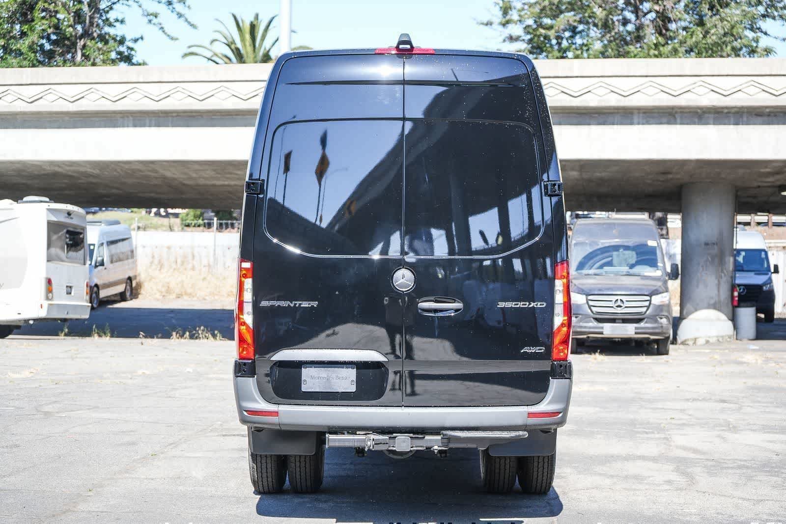 New 2026 Jet Black Mercedes-Benz Cargo 170WB High Roof Dually AWD 2.0L I4 Diesel Tu image 7