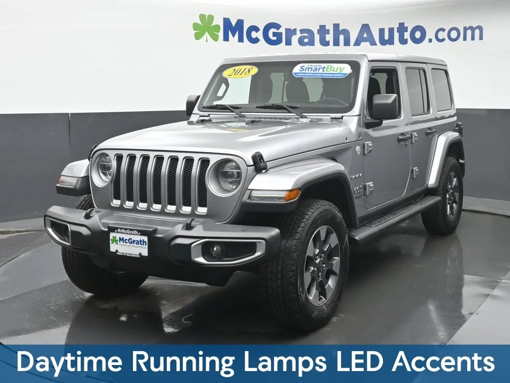 Used 2018 Silver Jeep Unlimited Sahara image 21