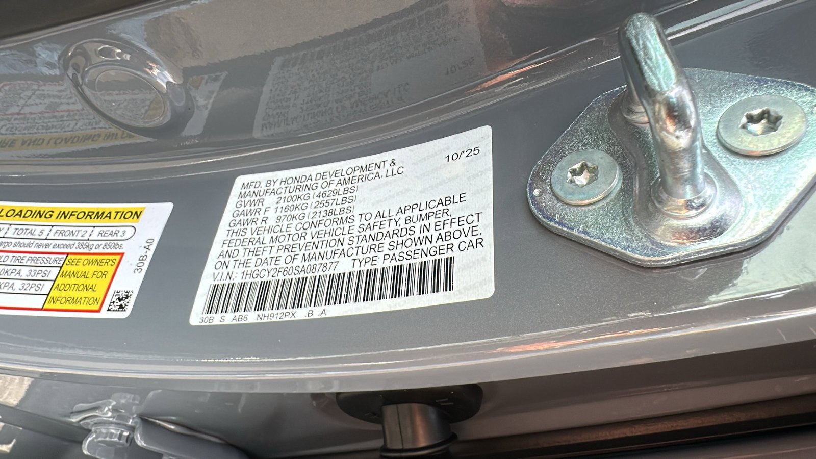 2025 Honda Accord Hybrid EX-L - Photo 30