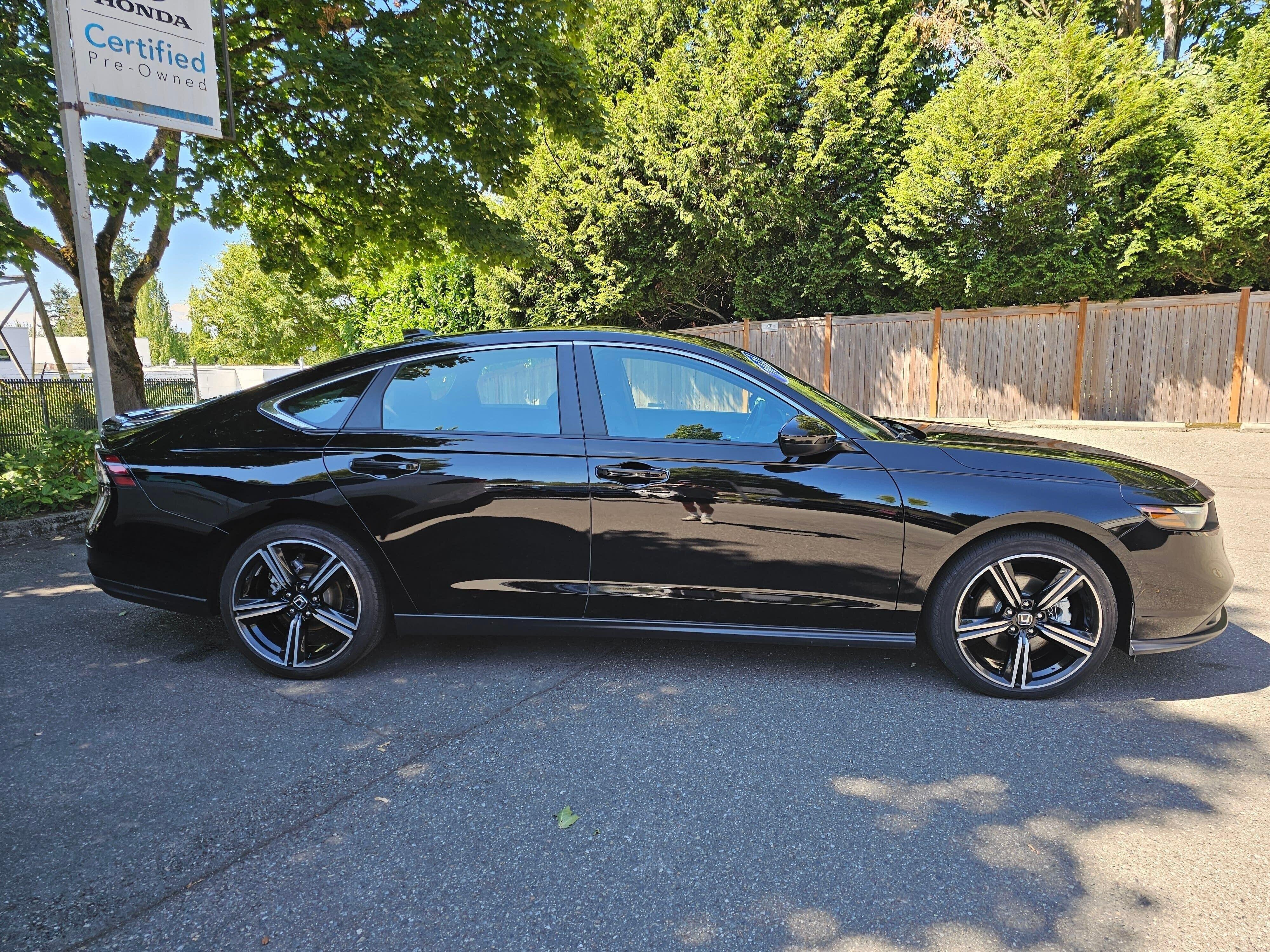 Used 2023 Crystal Black Pearl Honda Sport image 8