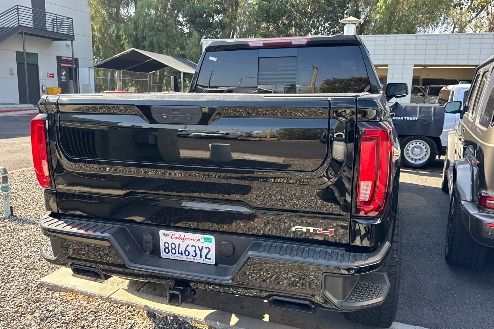 Used 2020 Black GMC AT4 image 6