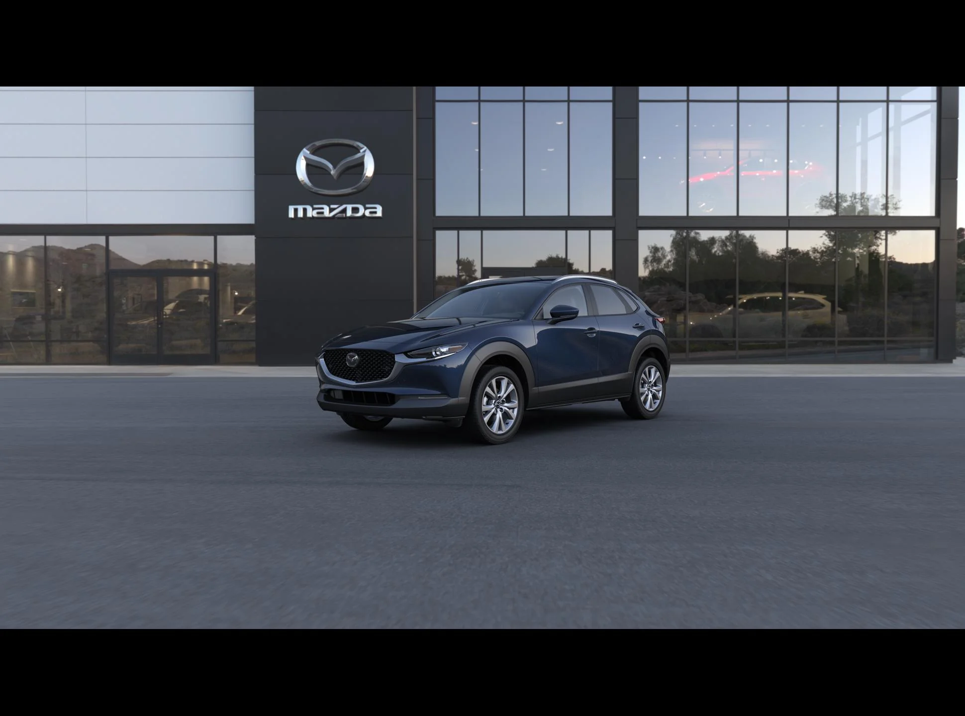 New 2026 Deep Crystal Blue Mica Mazda 2.5 S Preferred AWD image 1