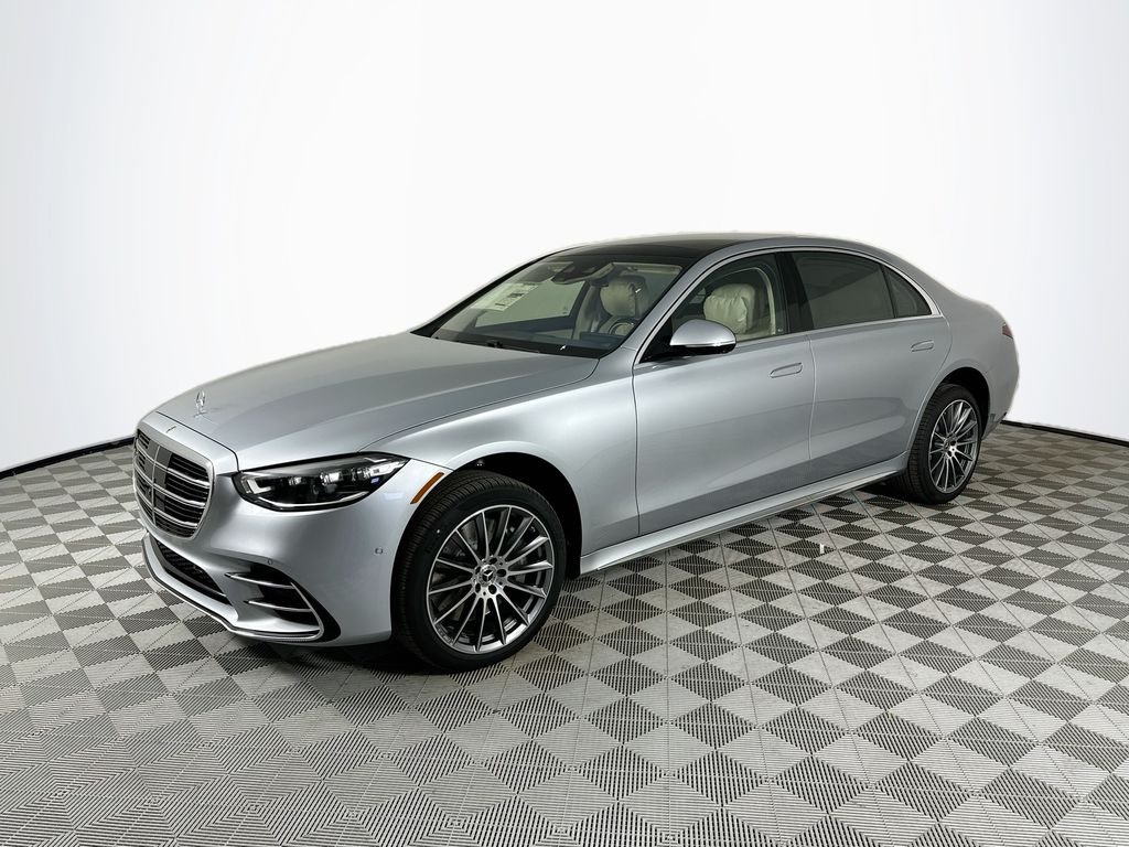 New 2026 Cirrus Silver Metallic Mercedes-Benz S 580 image 3