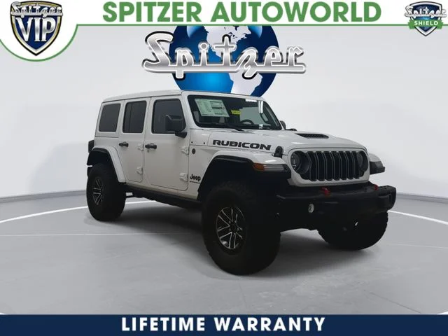 New 2026 Bright White Clear-Coat Exterior Paint Jeep Rubicon X image 2