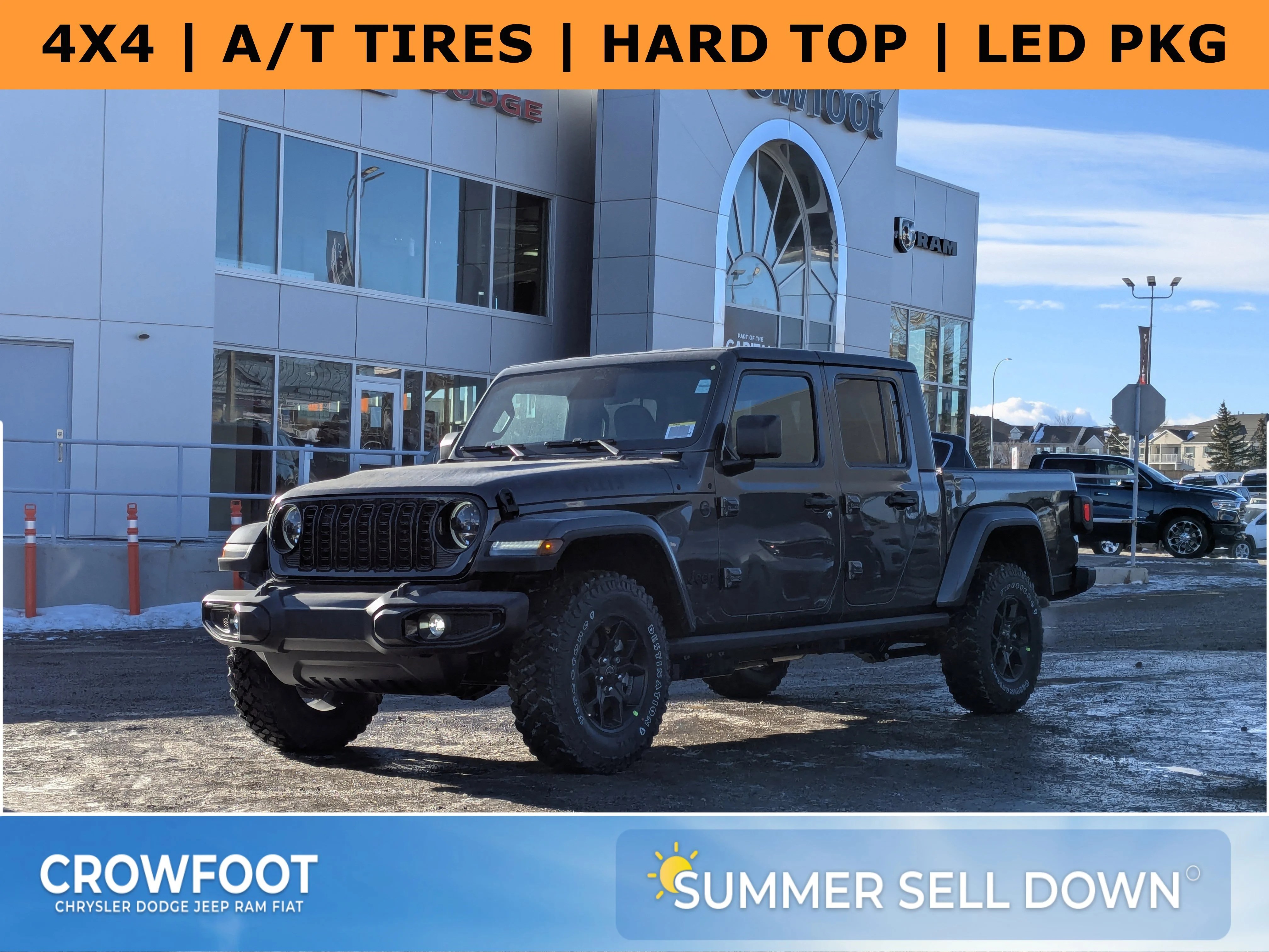 New 2026 Grey Jeep Willys - Off Road Tires - Willys Suspension - Heated Seats & Steering & Tons More! image 1