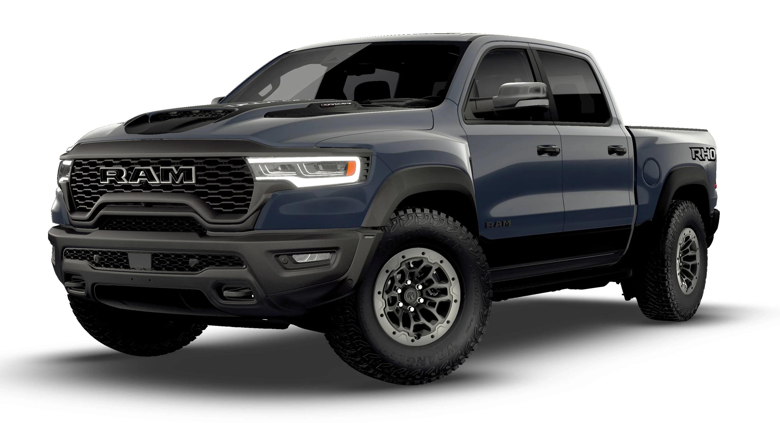 New 2026 Forged Blue Metallic Exterior Paint RAM RHO image 13