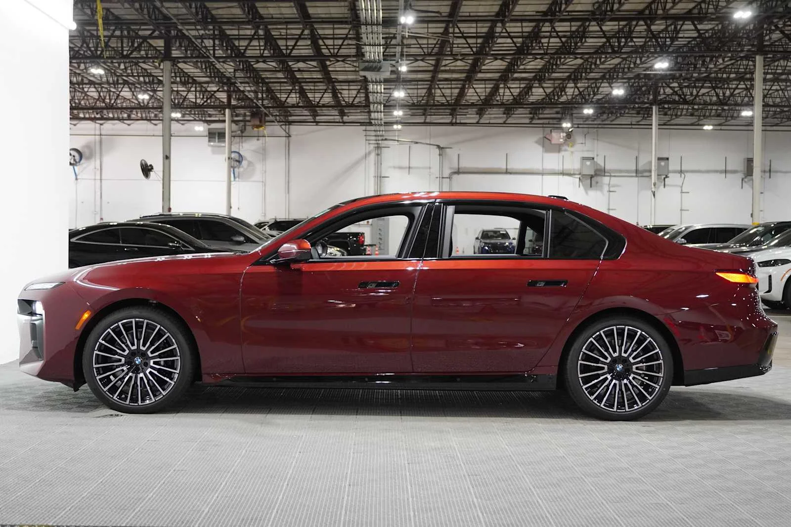 New 2026 Aventurin Red Metallic BMW 740i image 2