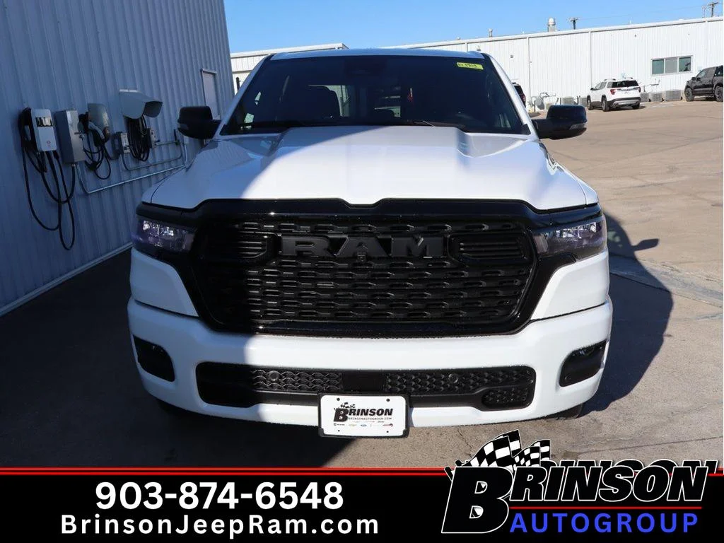 New 2026 Bright White Clearcoat Ram Lone Star image 2