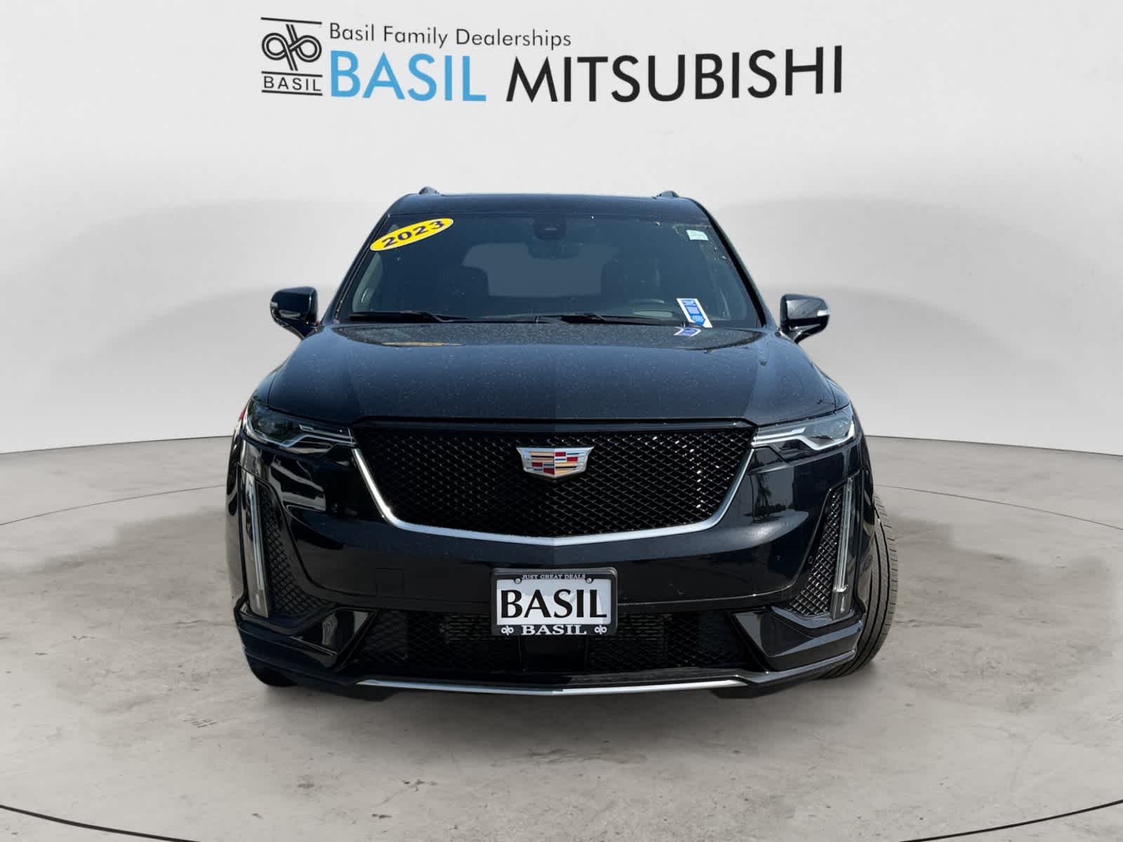 Used 2023 Stellar Black Metallic Cadillac AWD Sport image 8