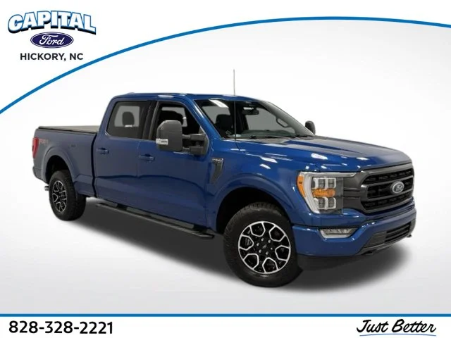 Used 2022 Blue Ford XLT image 1