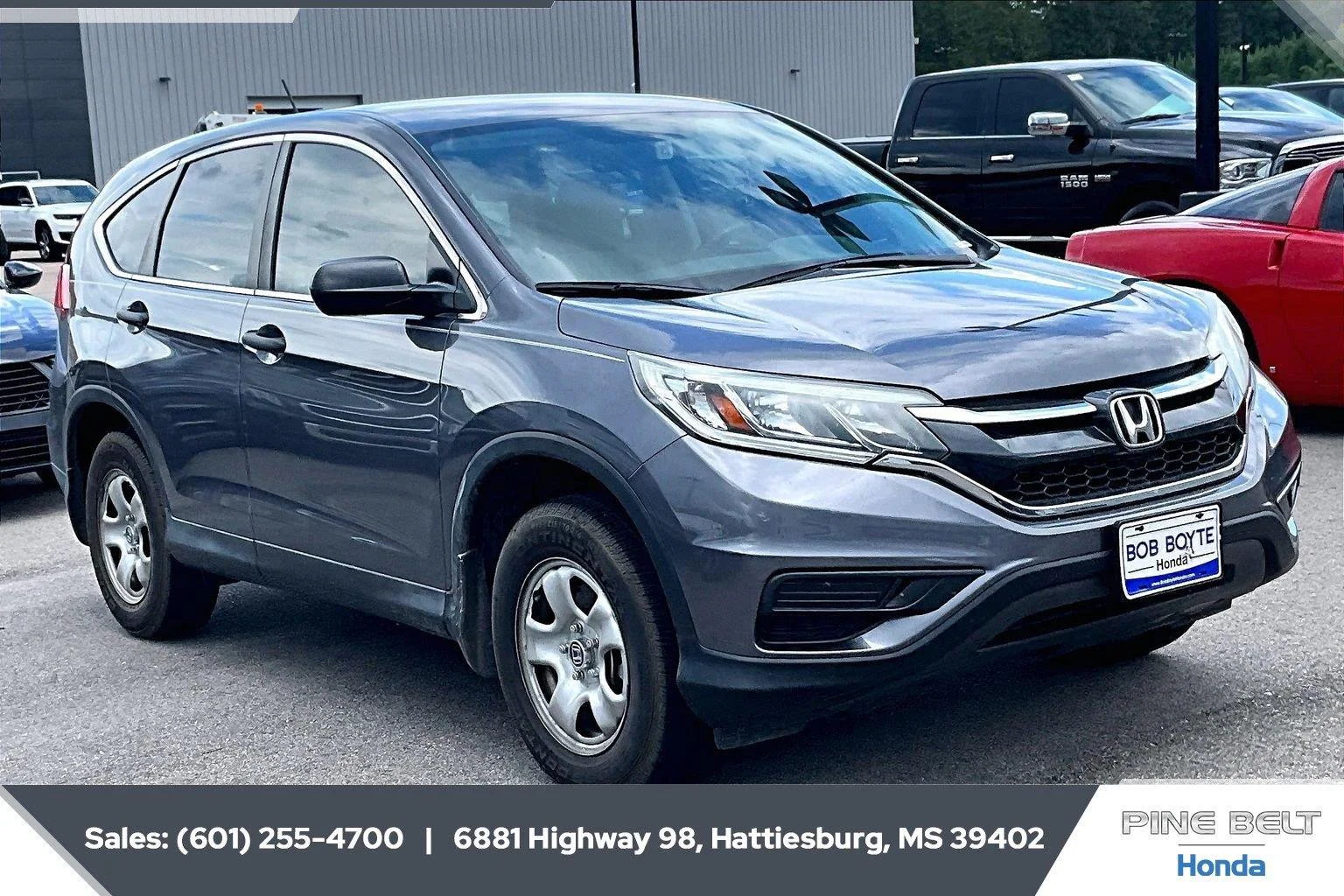 Used 2016 Modern Steel Metallic Honda LX image 2