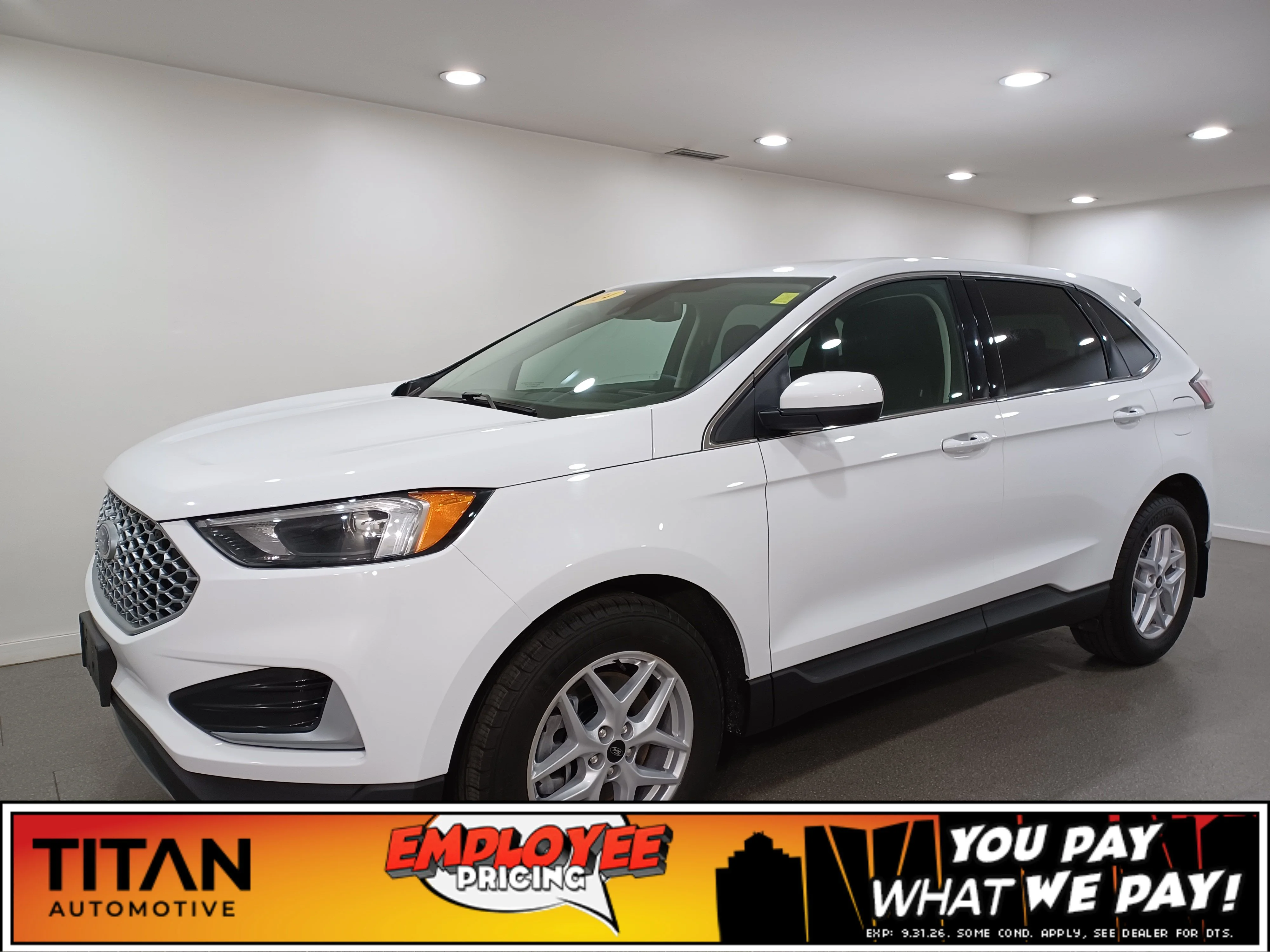 Certified Used 2024 Oxford White Ford SEL AWD*Remote Start | Htd Seats | Htd Wheel | Blind Spot Detection | Lane Keep Assist | CarPlay image 1