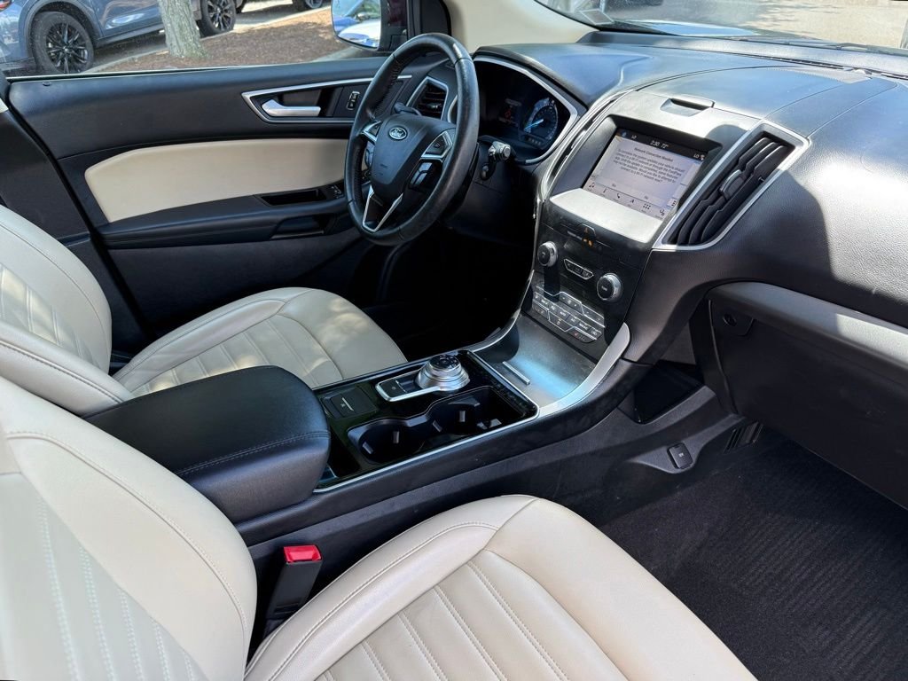 Used 2019 Burgundy Velvet Metallic Tinted Clearcoat Ford SEL image 27