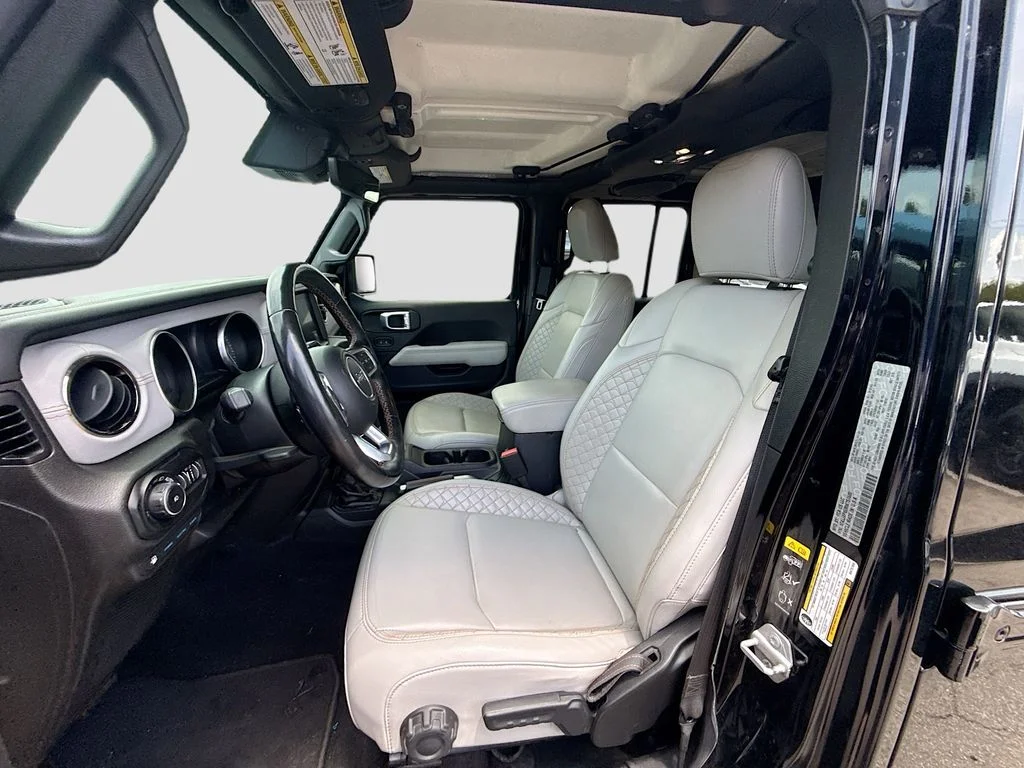 Used 2021 Black Jeep Unlimited Sahara 4xe image 23