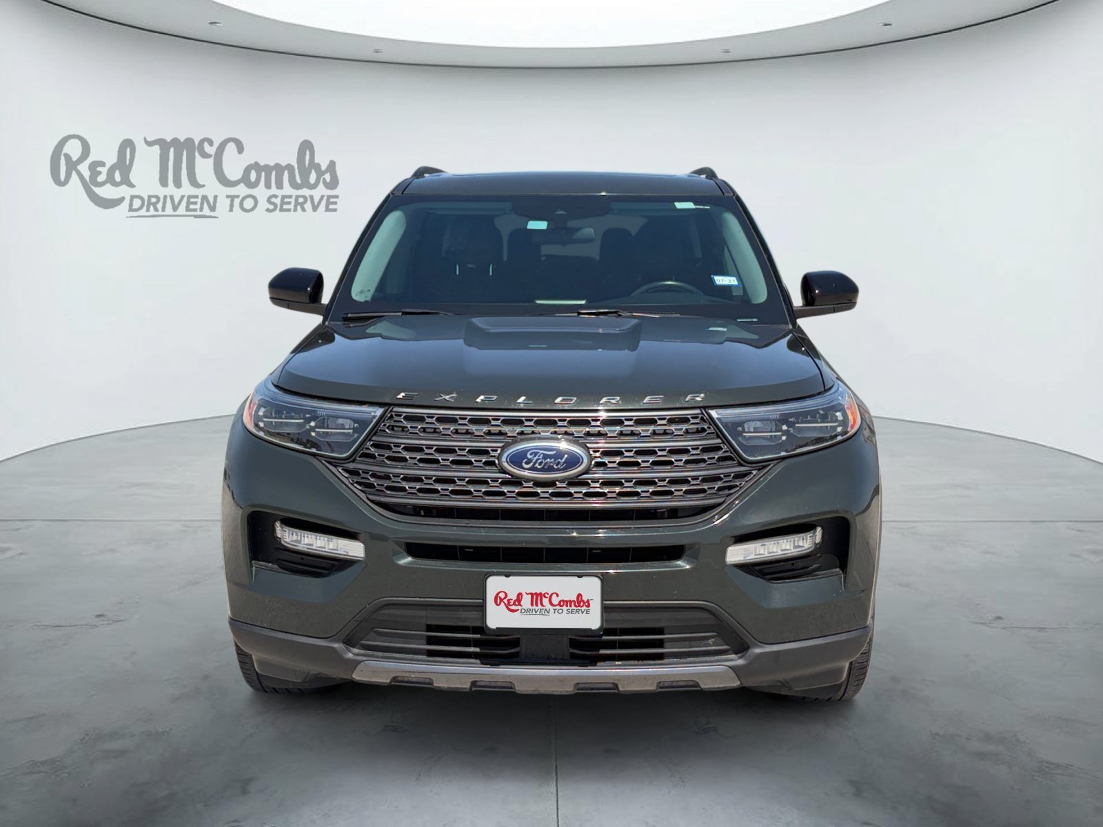 Used 2022 Forged Green Metallic Ford XLT image 2