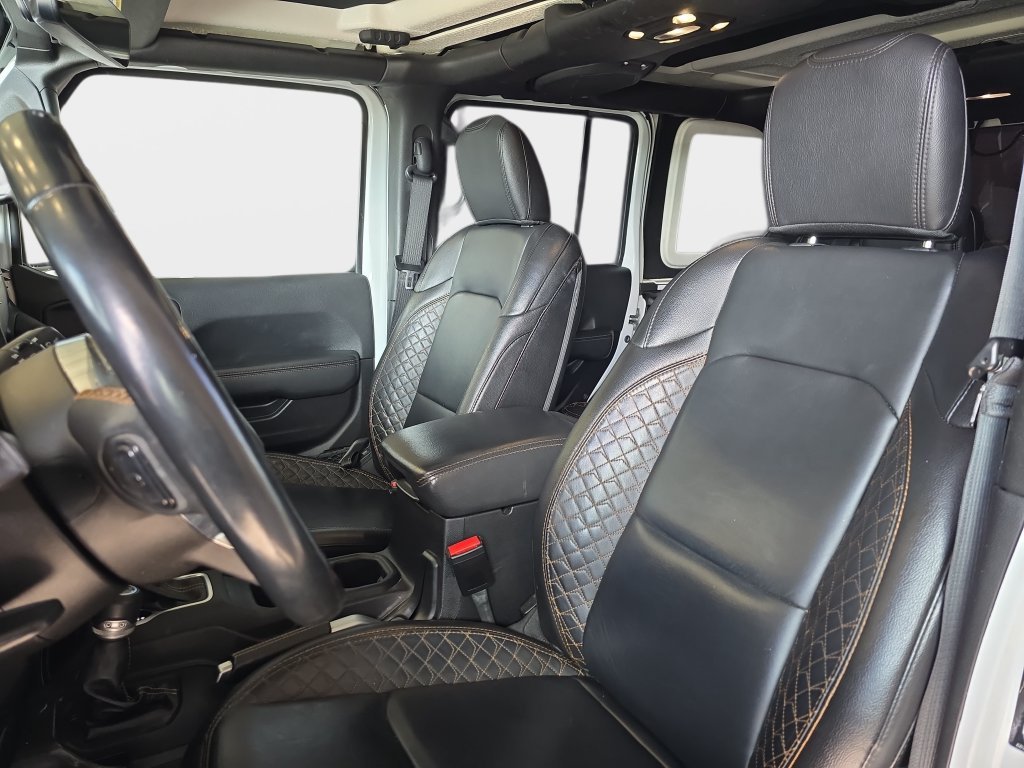 Used 2021 White Jeep Unlimited Sahara High Altitude image 16