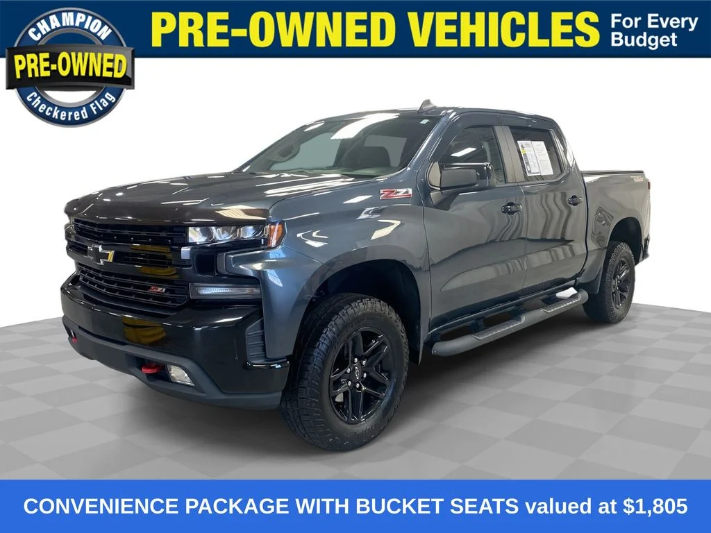 Used 2020 Shadow Gray Metallic Chevrolet LT Trail Boss image 1