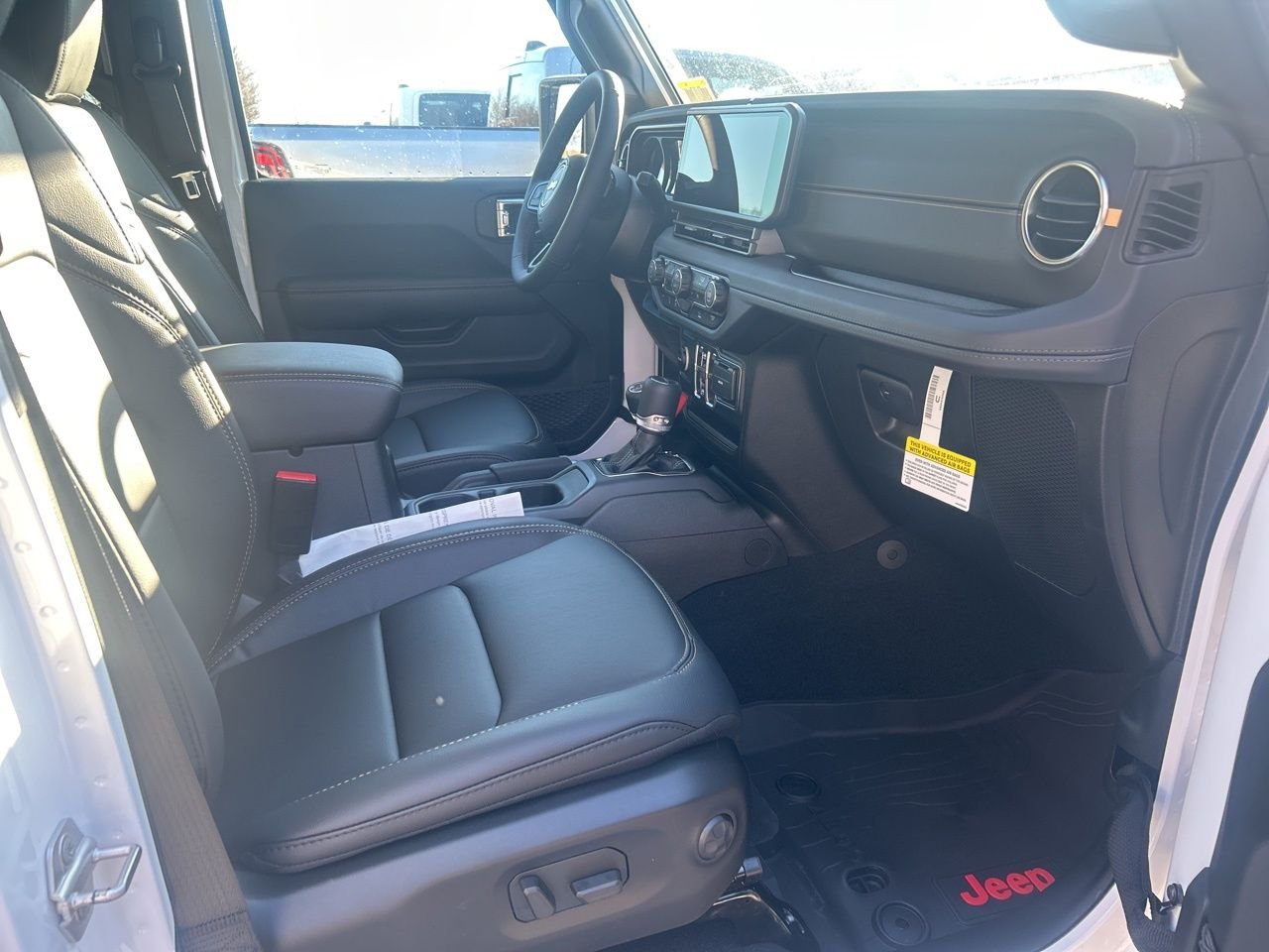 New 2026 Bright White Clearcoat Jeep Sahara image 24