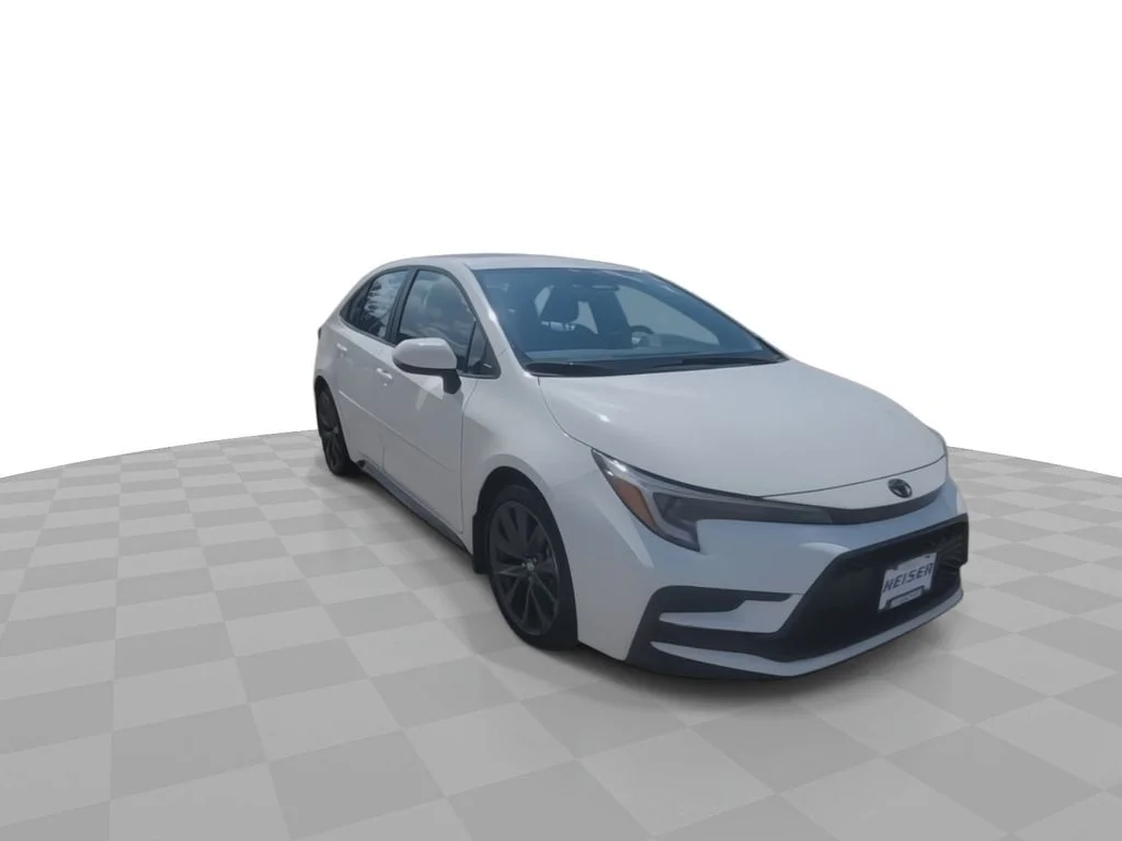 Used 2024 White Toyota SE image 2