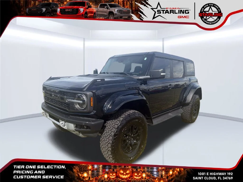 Used 2025 Black Ford Raptor image 1