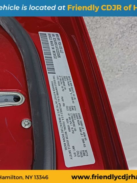 New 2026 Molten Red Pearl-Coat Exterior Paint RAM Laramie image 10