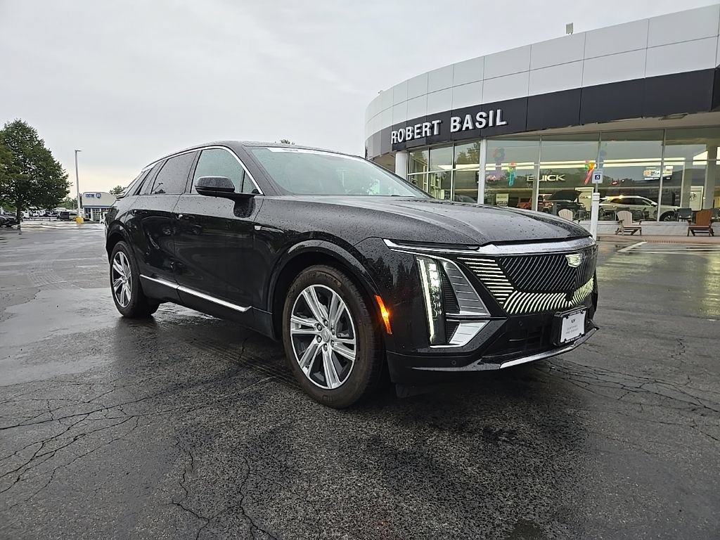 Used 2024 Stellar Black Metallic Cadillac Tech image 8