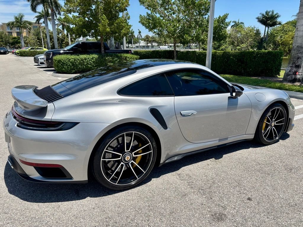Used 2021 Silver Porsche Turbo S image 6