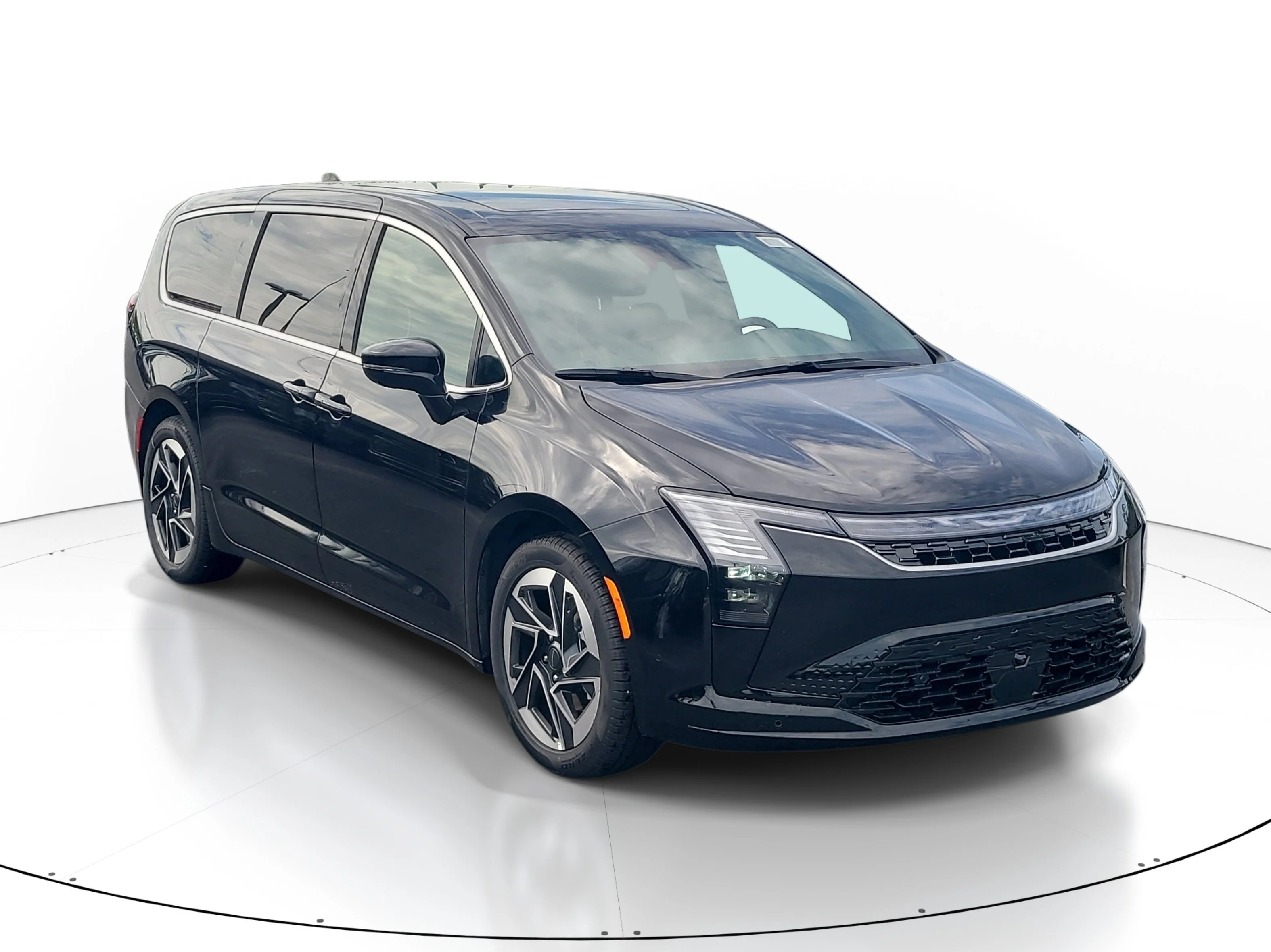 New 2027 Diamond Black Crystal Pearlcoat Chrysler Limited image 1