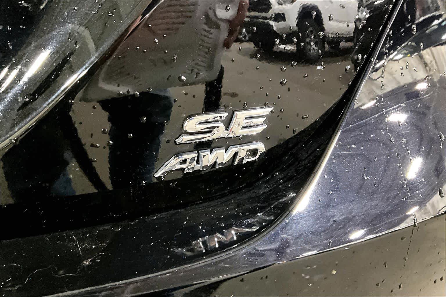 Used 2024 Midnight Black Metallic Toyota SE image 10
