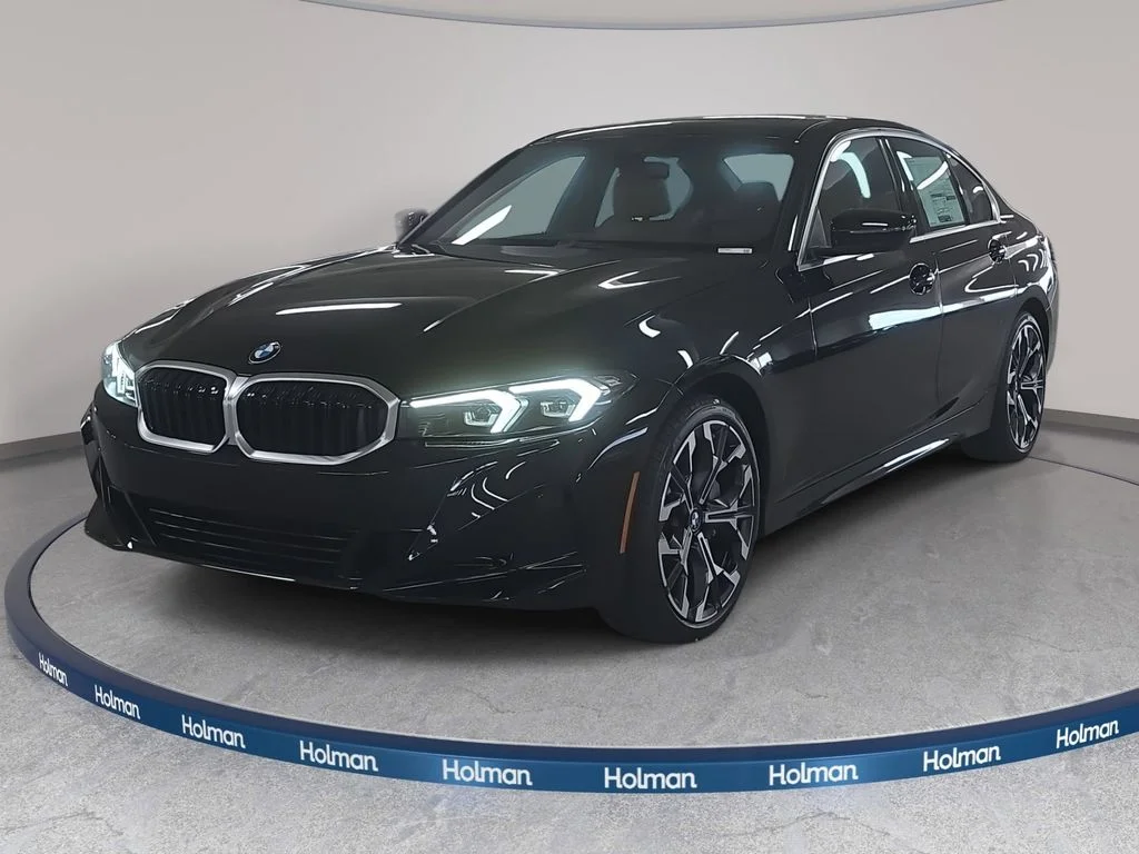 Used 2026 Black Sapphire Metallic BMW 330i image 1