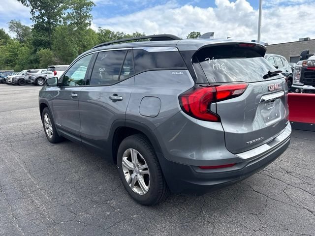 Used 2019 SATIN STEEL METALLIC GMC SLE image 8