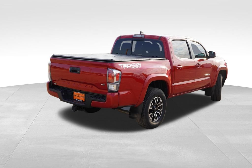 Used 2022 Barcelona Red Metallic Toyota TRD Sport image 5
