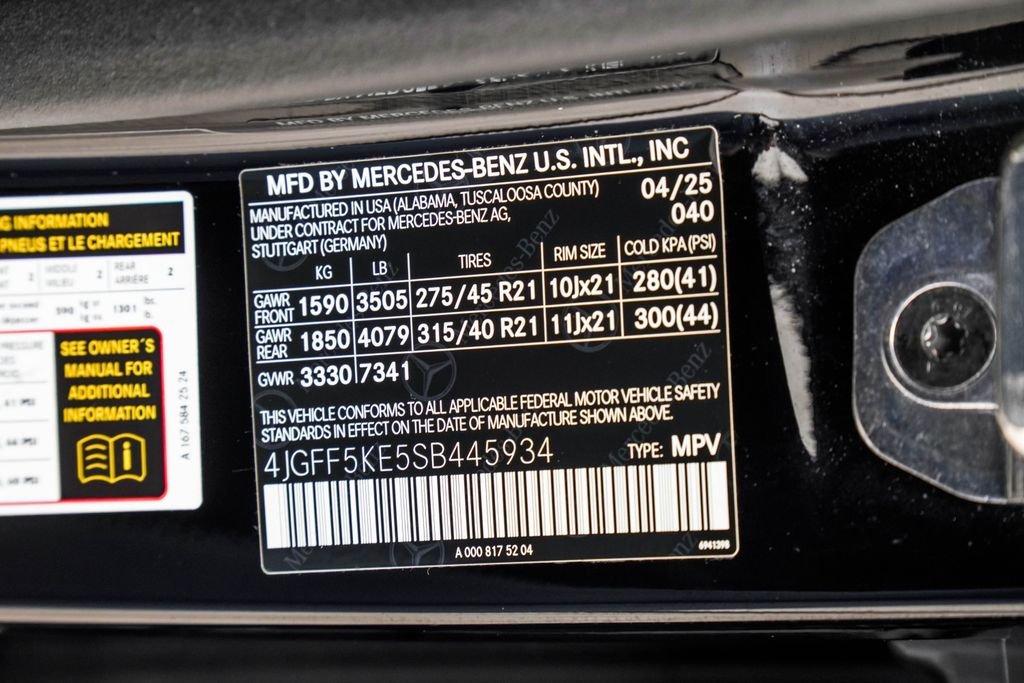 Used 2025 Black Mercedes-Benz GLS 450 image 50