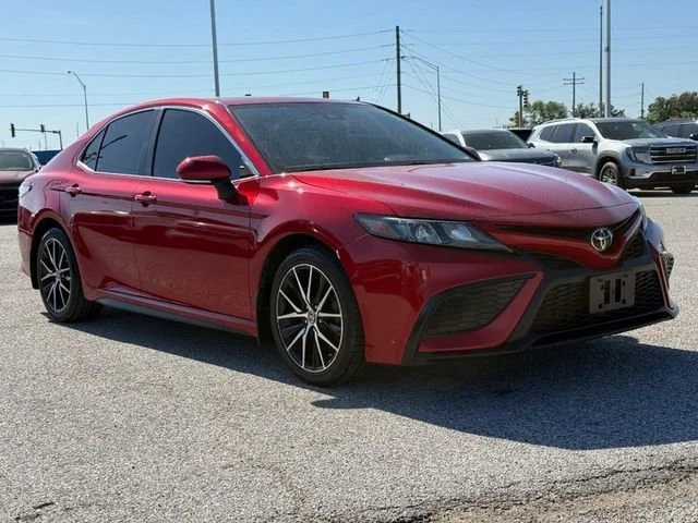 Used 2021 Black Toyota SE image 8