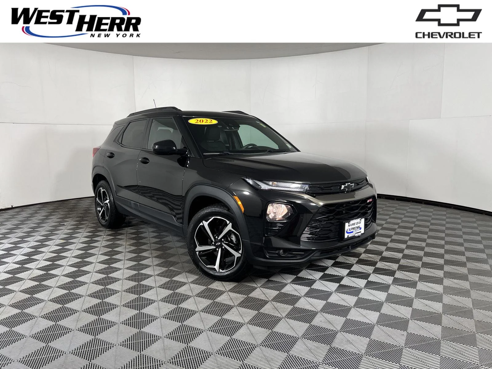 Used 2022 Mosaic Black Metallic Chevrolet RS image 1