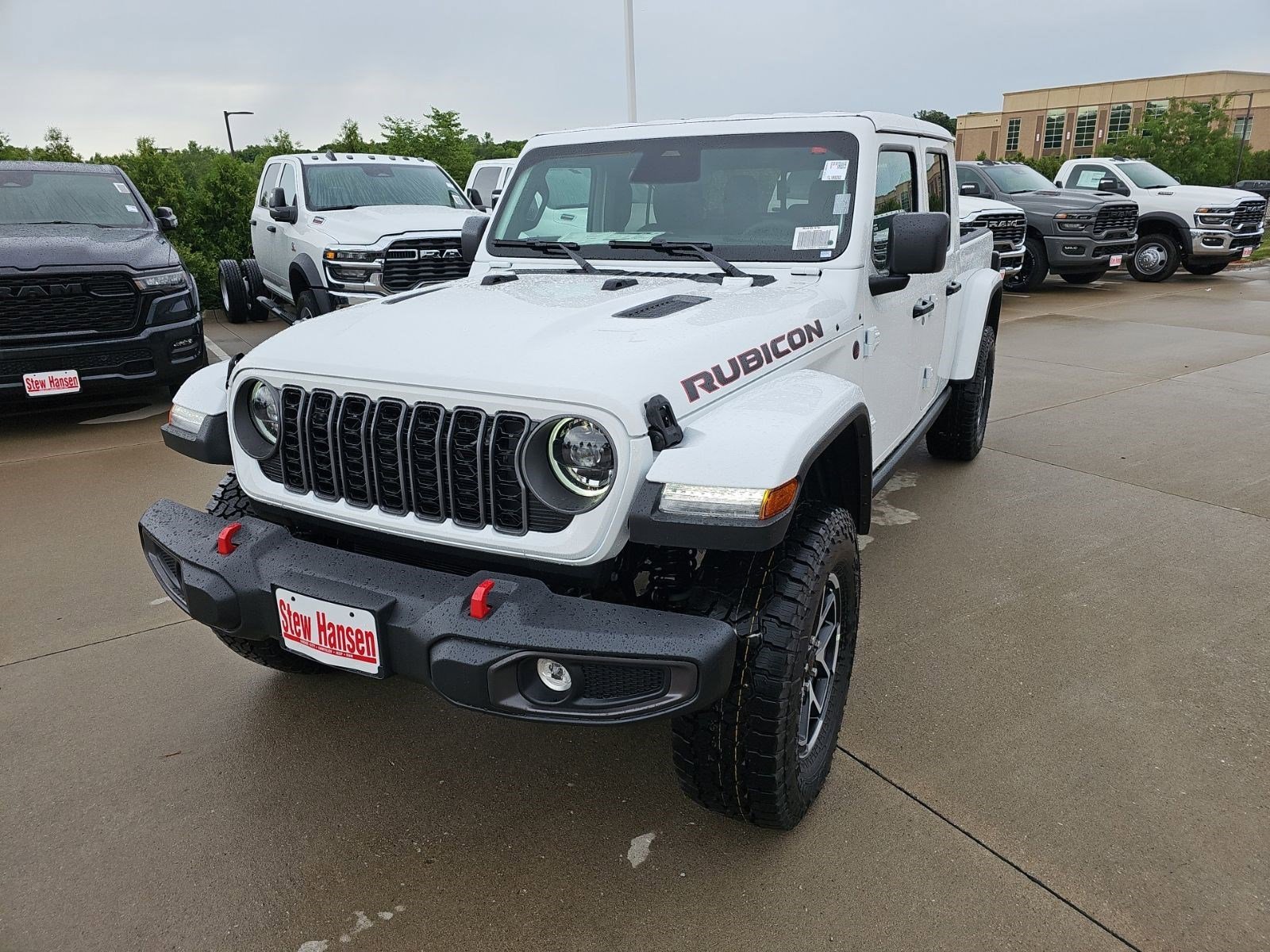 New 2026 Bright White Clearcoat Jeep Rubicon image 1