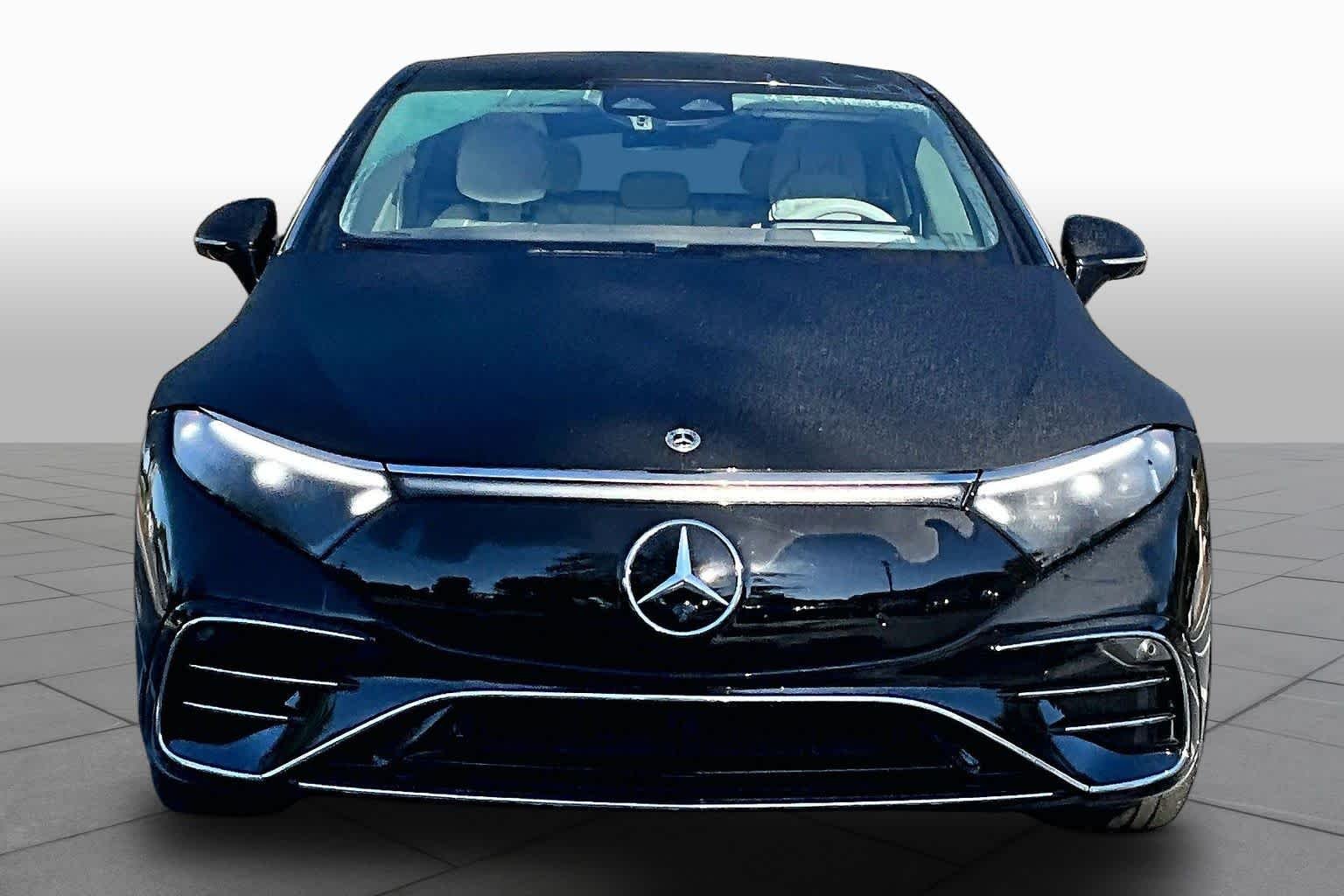 Certified Used 2023 Obsidian Black Metallic Mercedes-Benz EQS 450+ image 4
