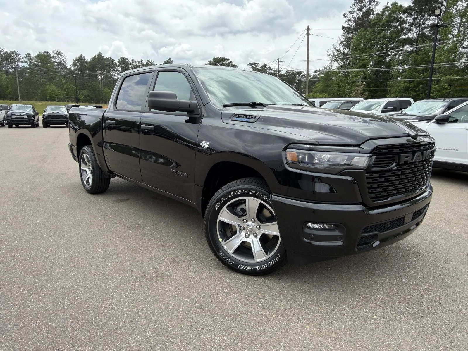 New 2026 Diamond Black Crystal Pearl-Coat Exterior Paint RAM Express image 3