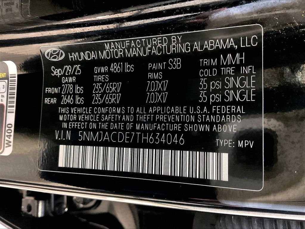 Used 2026 Black Hyundai SE image 36