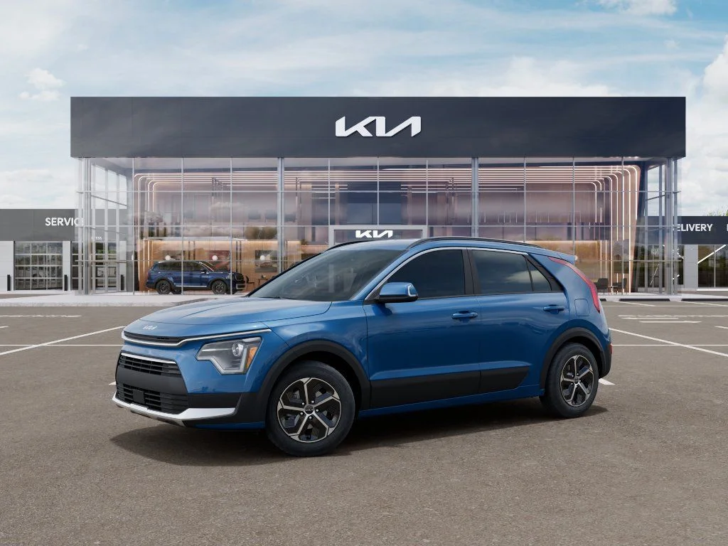 New 2026 Mineral Blue Kia EX image 3
