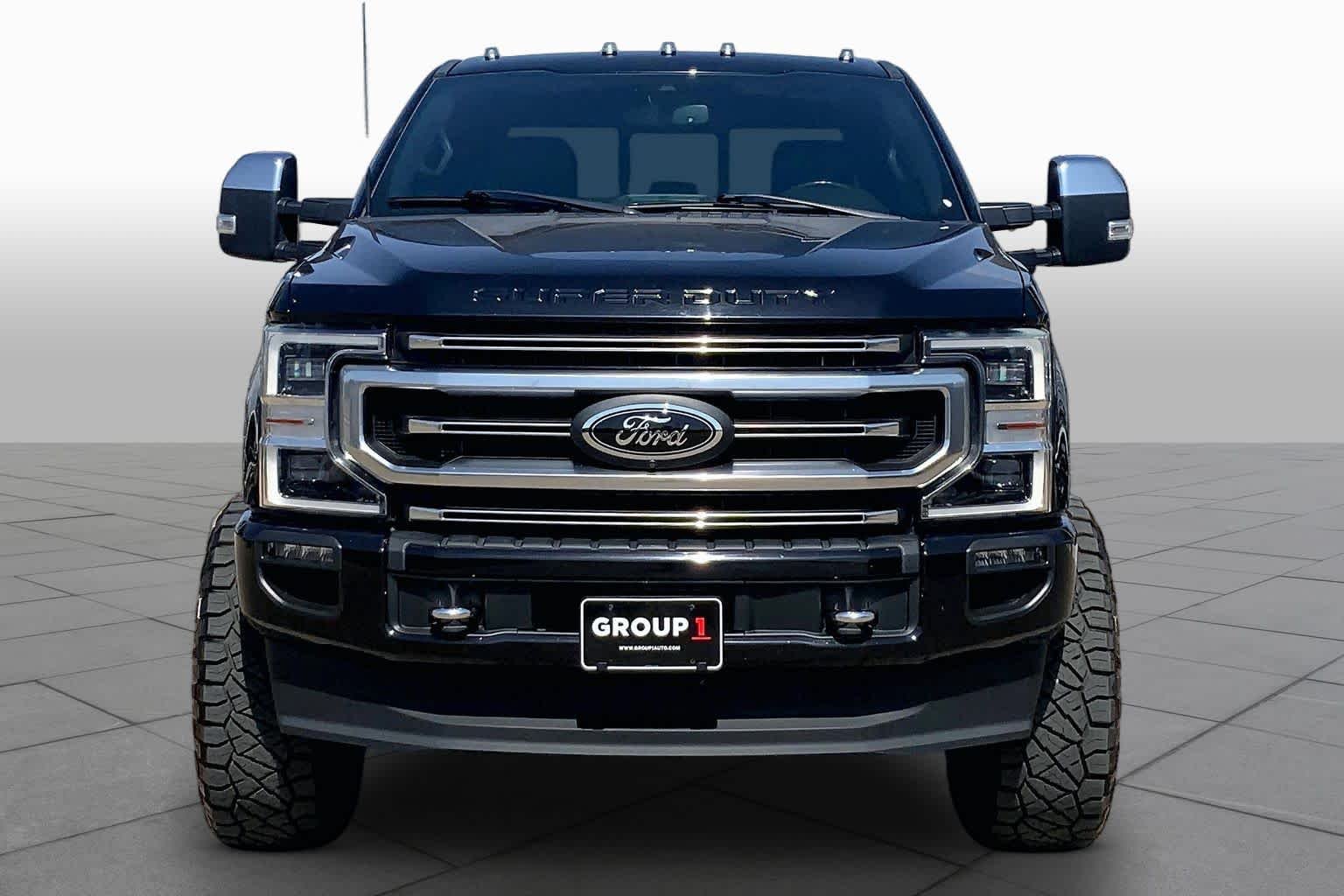 Certified Used 2022 Agate Black Metallic Ford Platinum image 3