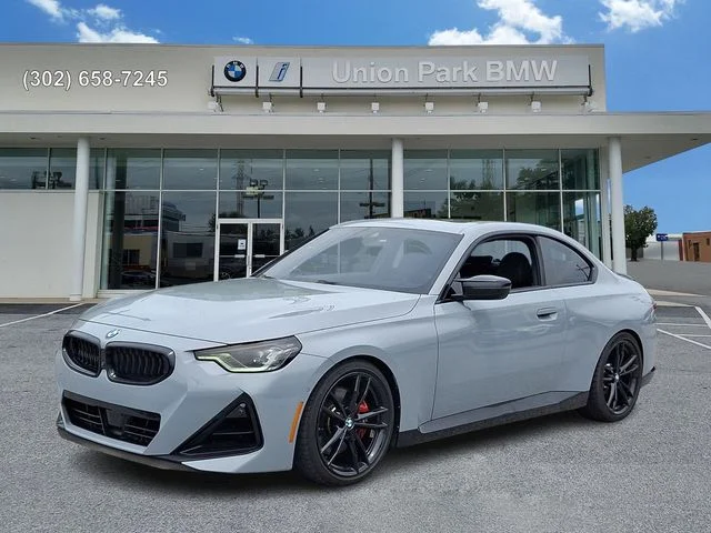 Used 2024 Brooklyn Gray Metallic BMW M240i xDrive image 1