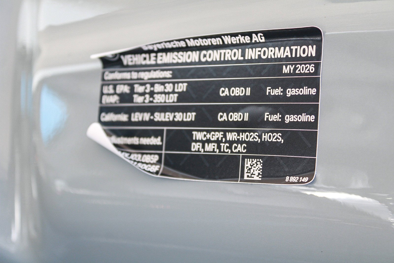 New 2026 Brooklyn Grey Metallic BMW M50 xDrive image 27