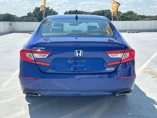 Certified Used 2021 Blue Honda Sport Special Edition image 6
