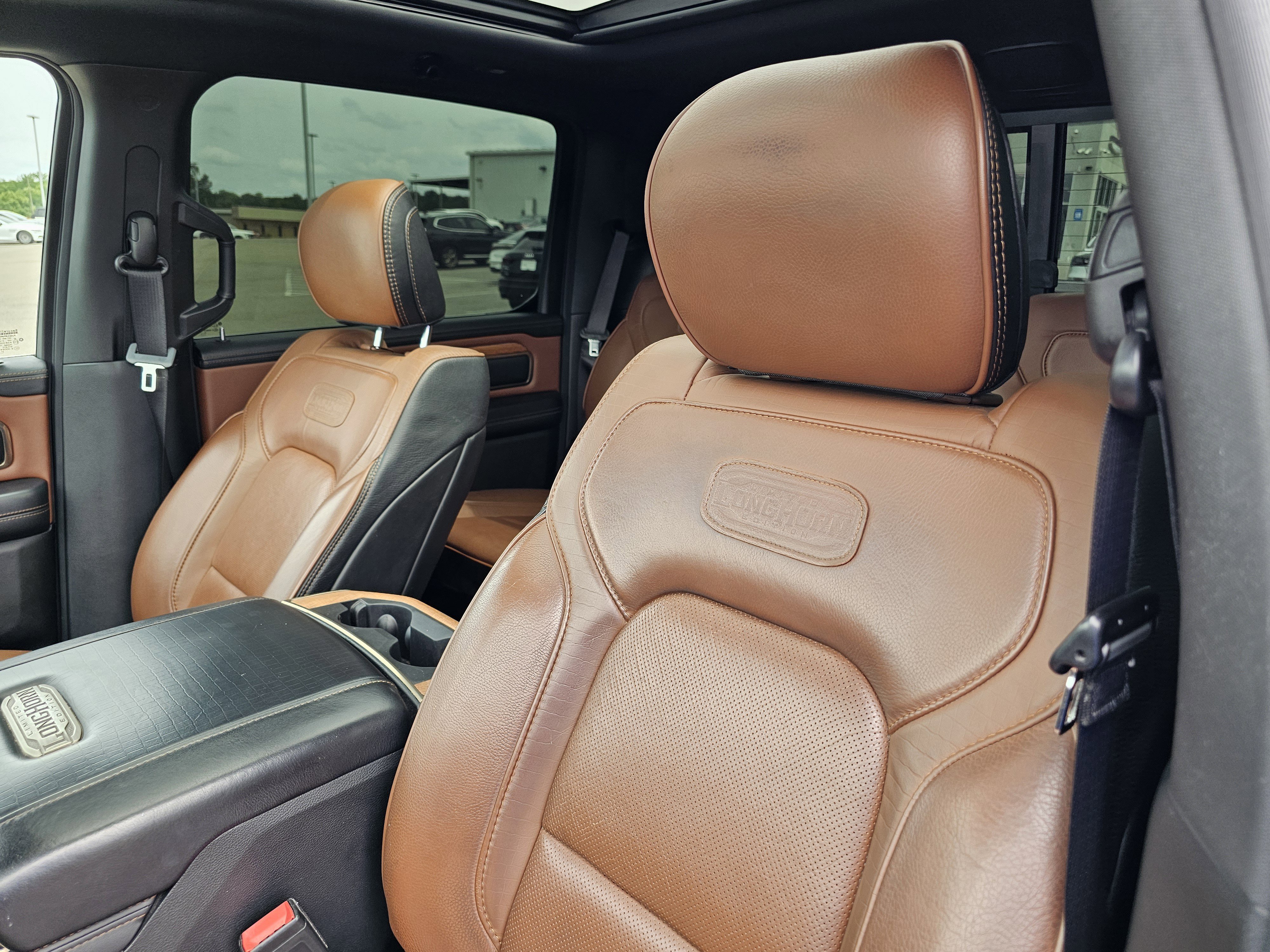 Used 2022 Diamond Black Crystal Pearlcoat Ram Longhorn image 20