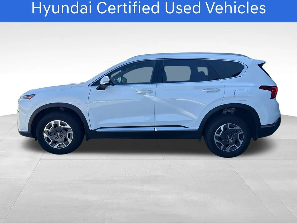 Certified Pre-Owned 2023 Hyundai Santa Fe Hybrid Blue