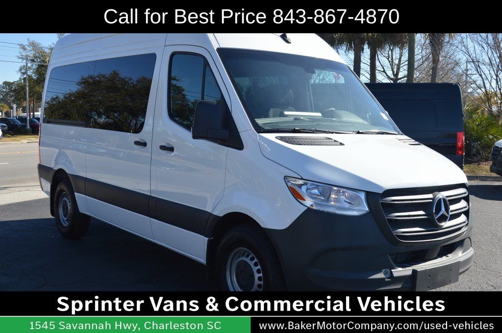 Used 2024 White Mercedes-Benz Passenger 144 WB image 12