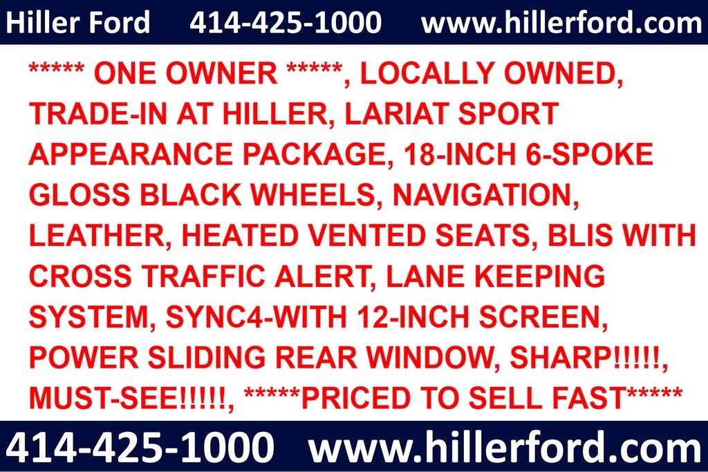 Certified Used 2022 Gray Metallic Ford Lariat image 2