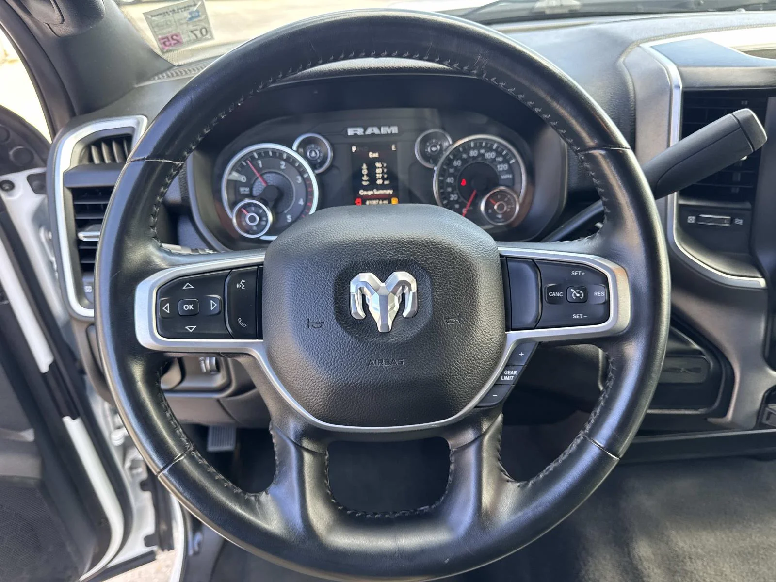 Used 2024 Bright White Clearcoat Ram Big Horn image 21