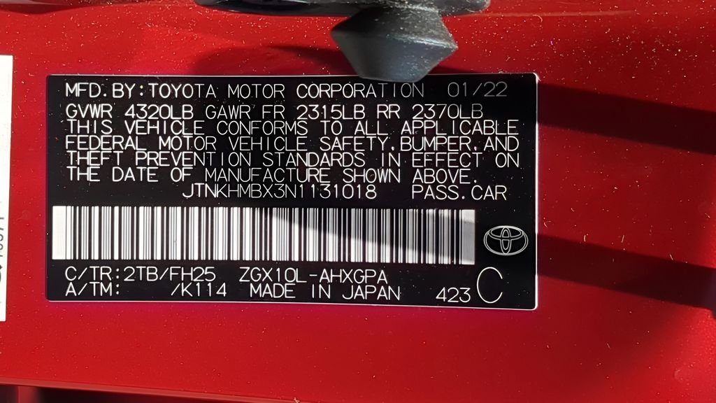 Used 2022 Red Toyota Nightshade image 22